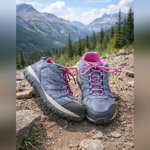 Columbia Kids Redmond Waterproof Hiking Sneakers